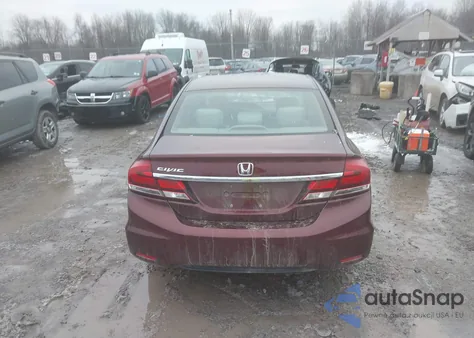 2014 Honda Civic Lx z USA, uszkodzony, nr VIN 2HGFB2F55EH500372